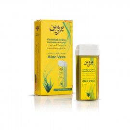 موم سرد اپیلاسیون خشابی پروین مدل Aloe Vera وزن 150 گرم