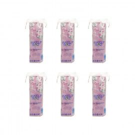 پد پاک کننده آرایش میکاپ رز بسته 92 عددی مجموعه 6 عددی