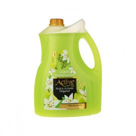 مایع دستشویی اکتیو مدل Pear & Flower وزن 3750 گرم