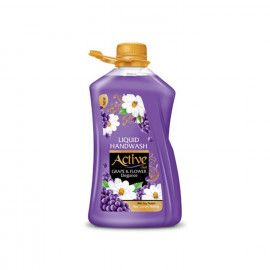 مایع دستشویی اکتیو مدل Grape & Flower وزن 2500 گرم