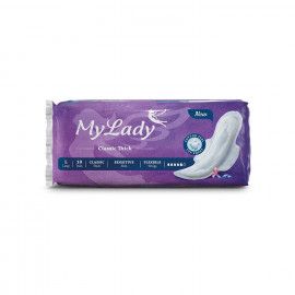 نوار بهداشتی مای لیدی سری Classic Thick مدل Purple بسته 10 عددی