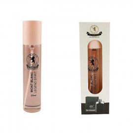 عطر جیبی مردانه مومباسا مدل Mont Blanc Legend Spirit حجم 25 میلی لیتر