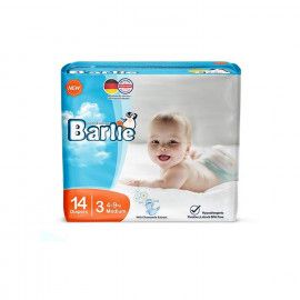پوشک بارلی سایز 3 بسته 14 عددی