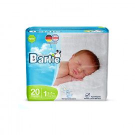 پوشک بارلی سایز 1 بسته 20 عددی