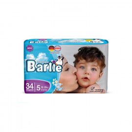 پوشک بارلی سایز 5 بسته 34 عددی