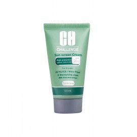 کرم ضد آفتاب چلنج مدل Colorless For Dry Skin SPF50 حجم 50 میلی لیتر - بی رنگ
