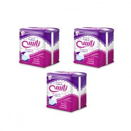 نوار بهداشتی بالدار نانسی مدل Air Laid ویژه شب بسته 10 عددی - پکیج 3 عددی