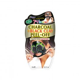 ماسک صورت مونته ژنه سری 7th Heaven مدل Charcoal & Black Clay Peel-Off حجم 10 میلی لیتر