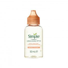 سرم روشن کننده و ضد آفتاب SPF 30 سیمپل حجم 50 میلی لیتر