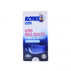 کاندوم کدکس مدل Big Dots بسته 10 عددی
