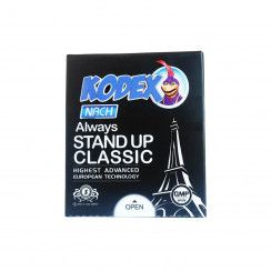 کاندوم کدکس مدل Stand Up Classic بسته 3 عددی