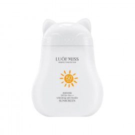 کرم ضد آفتاب SPF 50 لوفمیس طرح گربه حجم 30 میلی لیتر - بی رنگ