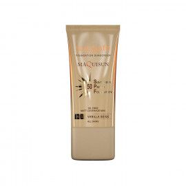 کرم ضد آفتاب سان سیف مدل Maquisun SPF 50 شماره N15 حجم 40 میلی لیتر - بژ وانیلی
