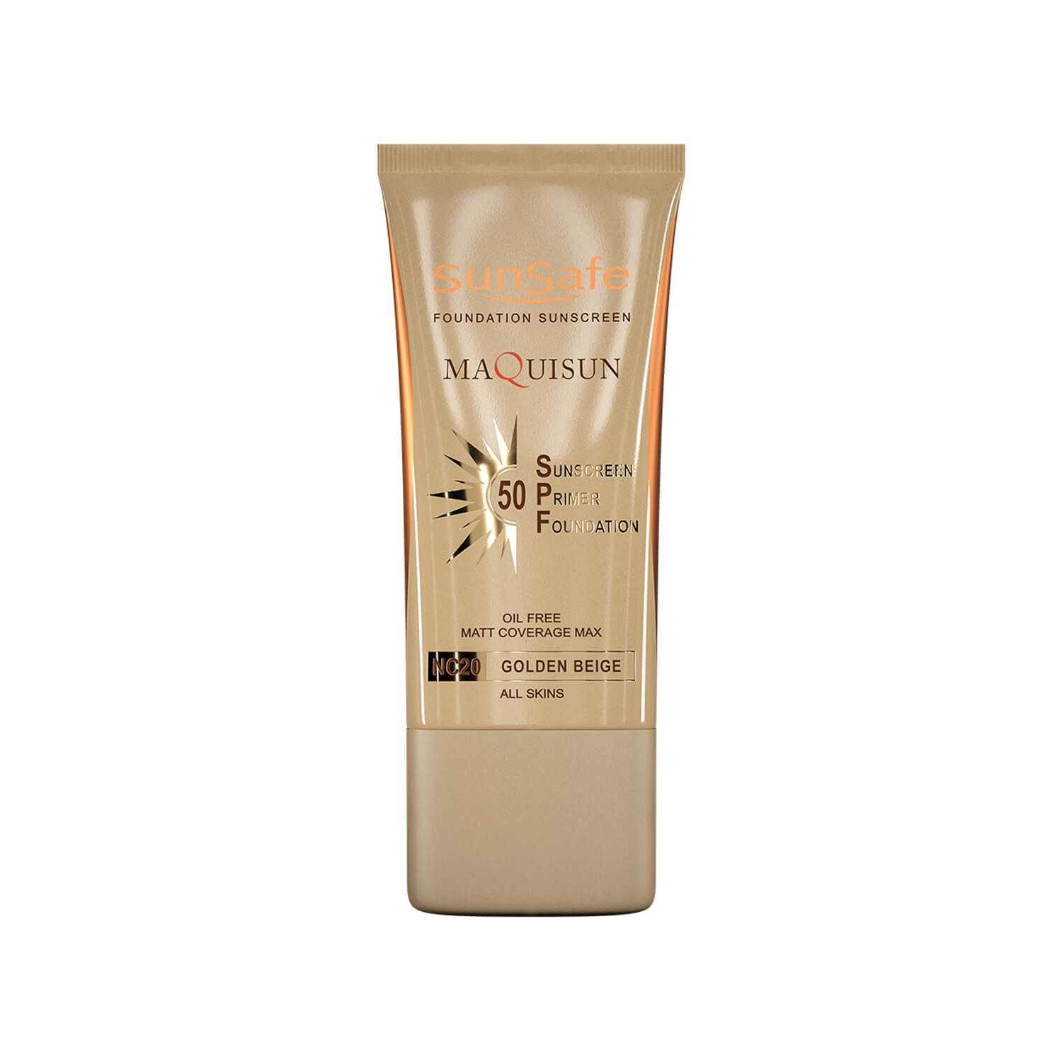 کرم ضد آفتاب سان سیف مدل Maquisun SPF 50 شماره NC20 حجم 40 میلی لیتر - بژ طلایی image کرم ضد آفتاب سان سیف مدل Maquisun SPF 50 شماره NC20 حجم 40 میلی لیتر - بژ طلایی image