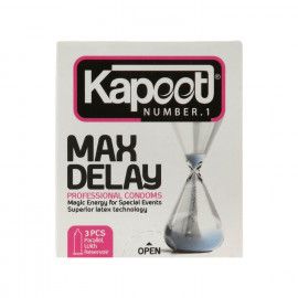 کاندوم کاپوت مدل Max Delay بسته 3 عددی
