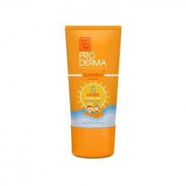 کرم ضد آفتاب کودک پرودرما فاقد جاذب های شیمیایی SPF 35 حجم 40 میلی لیتر