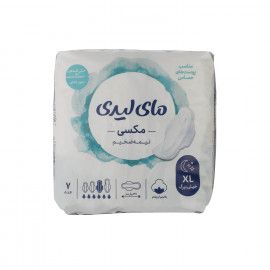 نوار بهداشتی مای لیدی سری Maxi Semi Thick مناسب پوست های حساس سایز خیلی بزرگ بسته 7 عددی