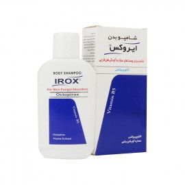 شامپو بدن ضد قارچ ایروکس حاوی اکتو پیروکس 1 درصد حجم 200 میلی لیتر
