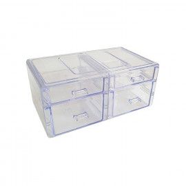 استند لوازم آرایشی دراور 4 کشو مینی کد 7030-1