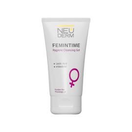 ژل بهداشتی بانوان نئودرم مدل Femintime حجم 150 میلی لیتر