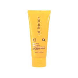 کرم ضد آفتاب و ضد لک فاقد چربی SPF30 لافارر مناسب پوست چرب و مستعد آکنه حجم 40 میلی لیتر - بی رنگ