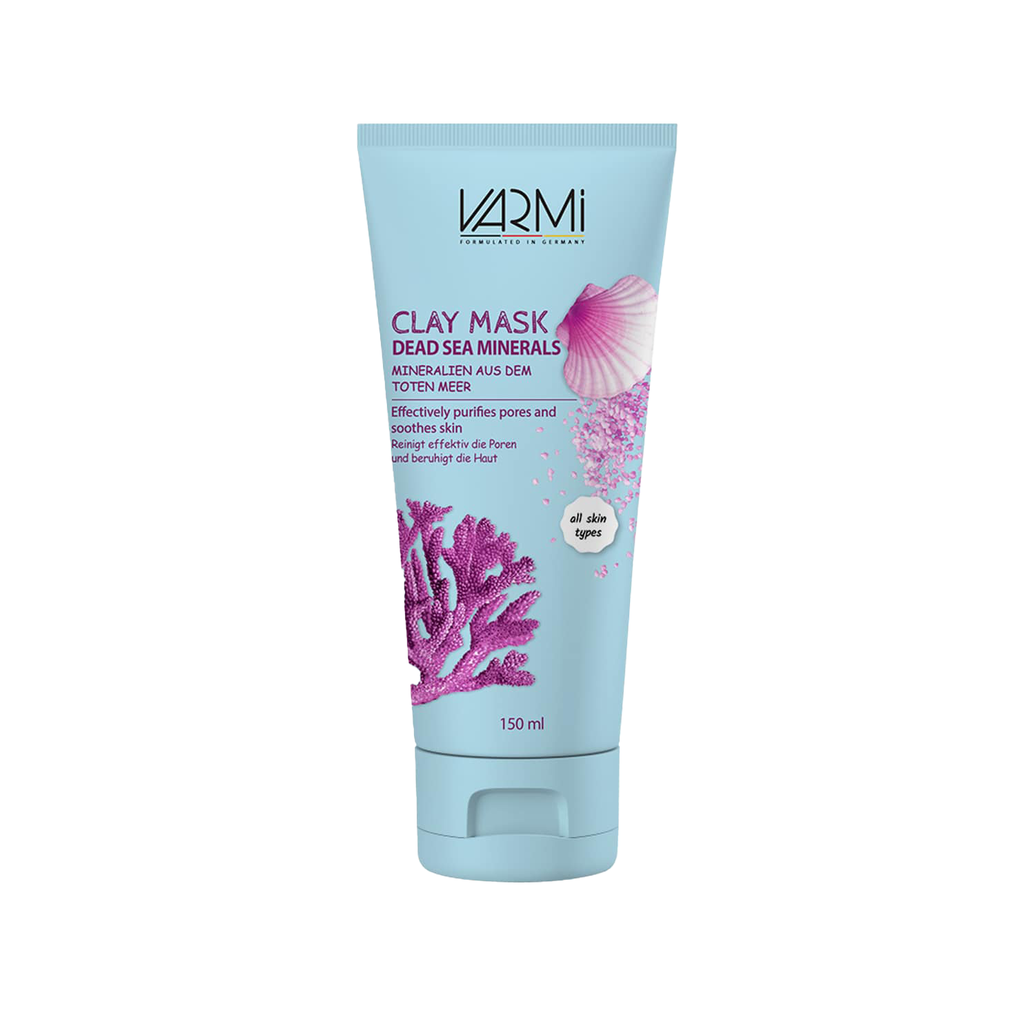 ماسک صورت خاک رسی وارمی مدل کانی های دریایی حجم 150 میلی لیتر image ماسک صورت خاک رسی وارمی مدل کانی های دریایی حجم 150 میلی لیتر image
