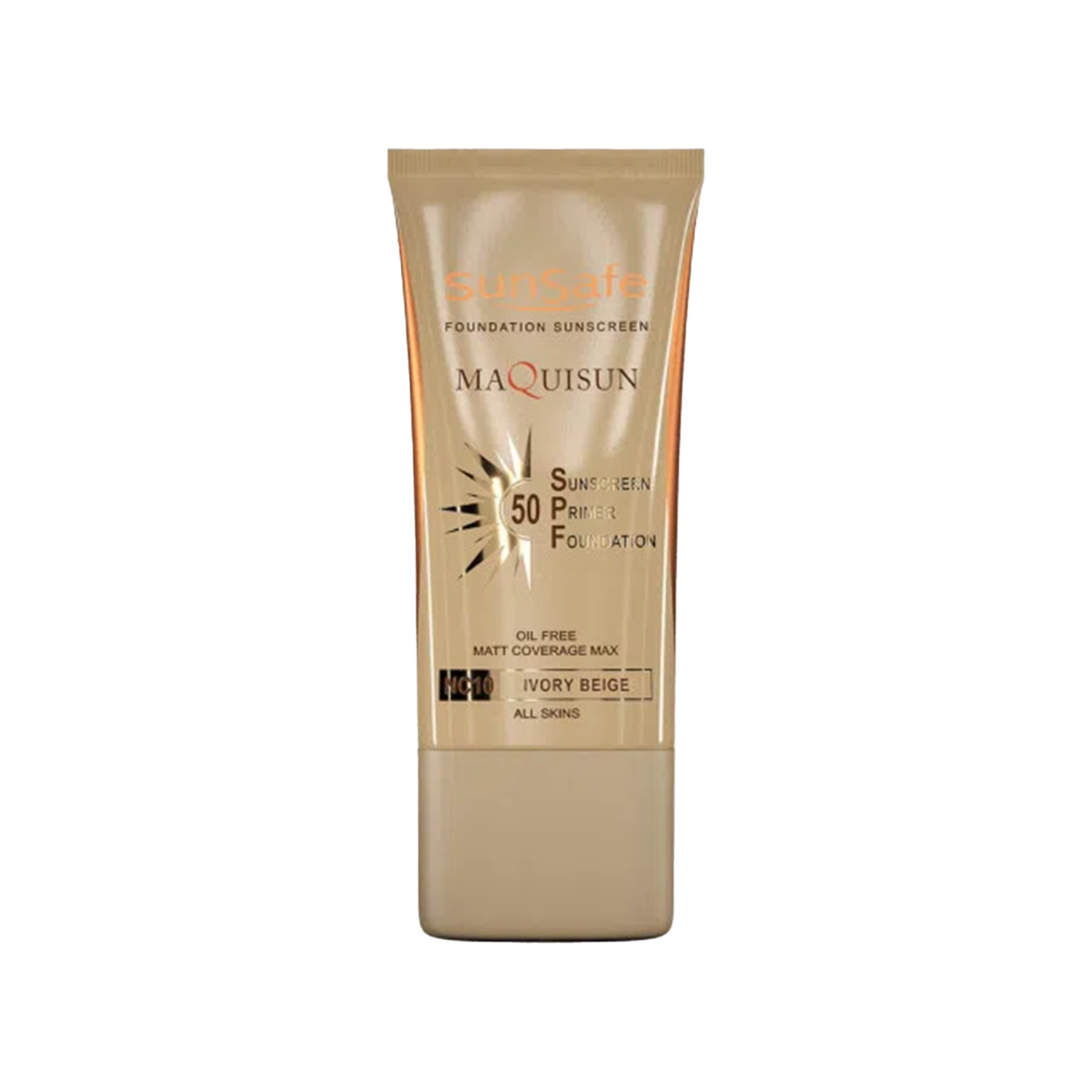 کرم ضد آفتاب سان سیف مدل Maquisun SPF 50 شماره NC10 حجم 40 میلی لیتر - بژ عاجی image کرم ضد آفتاب سان سیف مدل Maquisun SPF 50 شماره NC10 حجم 40 میلی لیتر - بژ عاجی image