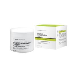 ماسک مو موپک مناسب موهای رنگ شده و آسیب دیده مدل Keratin Treatment وزن 300 گرم