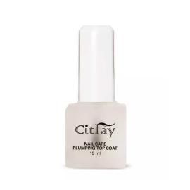 برجسته کننده و حجم دهنده لاک سیترای مدل Plumping Top Coat شماره 015
