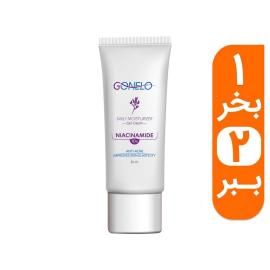 ژل کرم مرطوب کننده نیاسین آمید 10% گونلو حجم 35 میلی لیتر به همراه یک ژل کرم مرطوب کننده رایگان