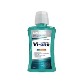 دهان شویه anti cavity وی وان حاوی اسانس اکالیپتوس حجم 440 میلی لیتر