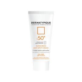 کرم ضد آفتاب روشن کننده و ضد لک درماتیپیک SPF50 مناسب پوست های کدر و مستعد لک حجم 40 میلی لیتر - بی رنگ