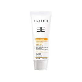 کرم ضد آفتاب و ضد لک اریکه SPF 50 مناسب انواع پوست حجم 50 میلی لیتر - بژ طبیعی